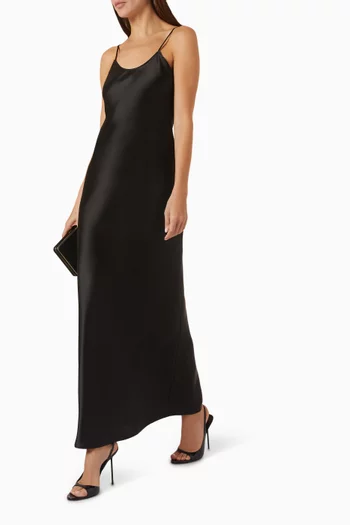 Winona Dress in Satin