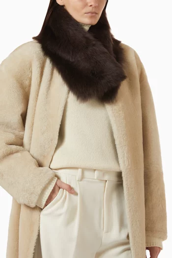 Mayama Scarf in Shearling