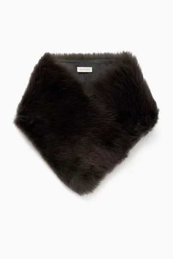 Mayama Scarf in Shearling