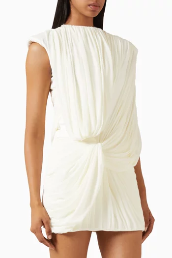 Starling Draped Mini Dress