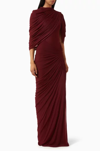 Beth Draped Maxi Dress