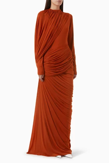 Suzie Ruched Maxi Dress