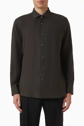 Cashco Shirt in Cotton-cashmere
