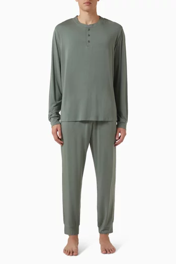 Henry Long Pyjama Set in Tencel™ Modal