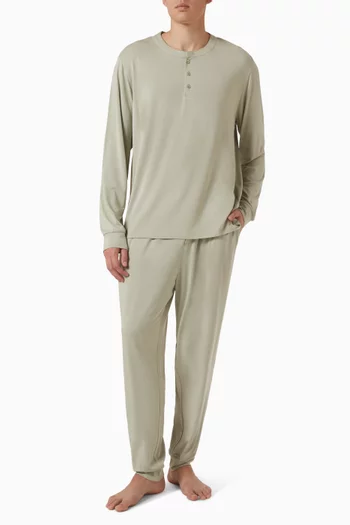 Henry Long Pyjama Set in Tencel™ Modal