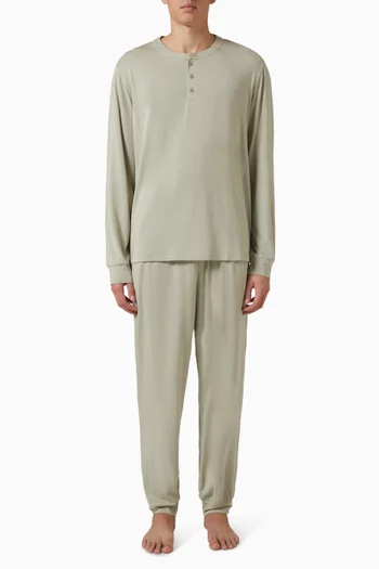 Henry Long Pyjama Set in Tencel™ Modal