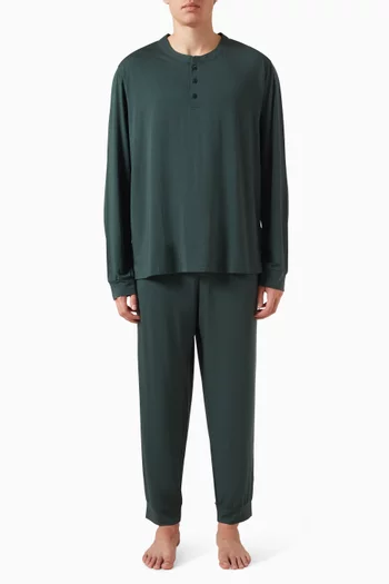 Henry Long Pyjama Set in Modal Blend