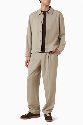 Provence Travel Suit Jacket in Wool-blend