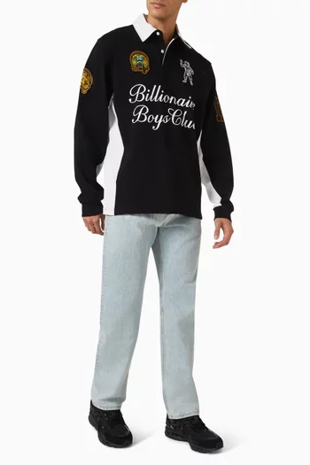 Faded-logo Jeans in Denim