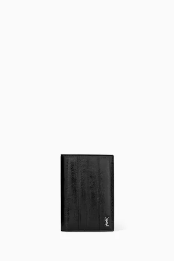 Tiny Cassandre Passport Case in Eel