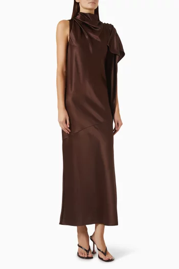 De Tomaso Dress in Satin