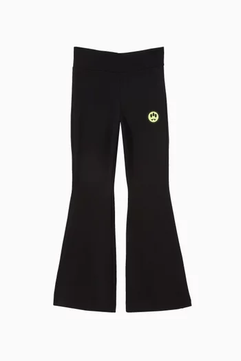 Flare Leggings in Stretch-jersey