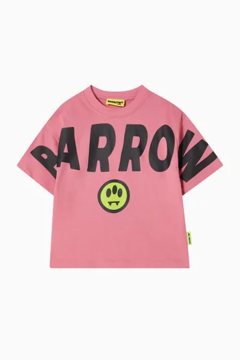 Logo T-shirt in Cotton Jersey