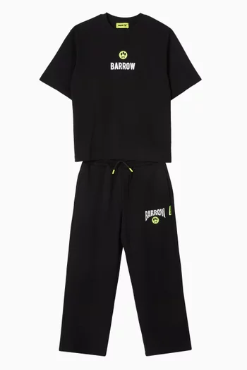 Logo Sweatpants in Cotton