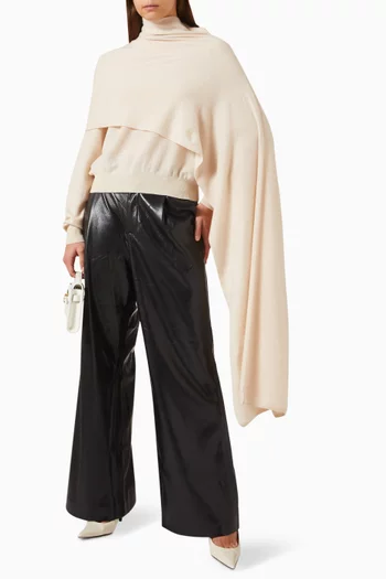 Edita Cape Sweater in Knit