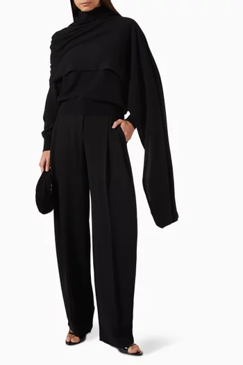 Edita Cape Sweater in Knit