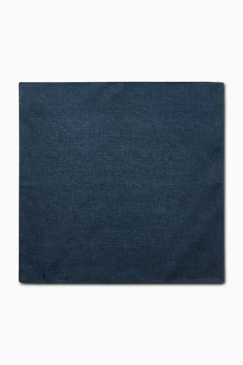 Melange Pocket Square in Wool & Silk