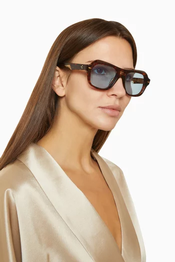 Tamerlis Aviator Sunglasses in Acetate