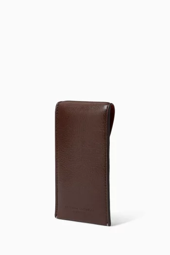 Watch Holder in Grained Leather