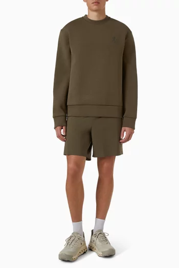 Focus Tech Sweatshirt in Cotton-blend
