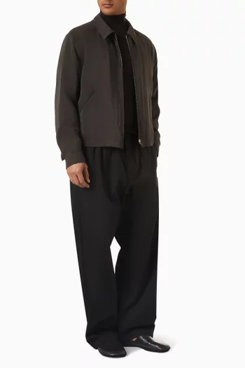 Light Zip Jacket in Silk