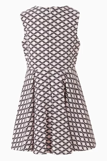 Logo Print Dress