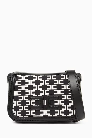 Logo Print Crossbody Bag