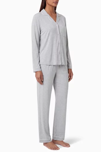 Long Pyjama Set in Tencel Modal