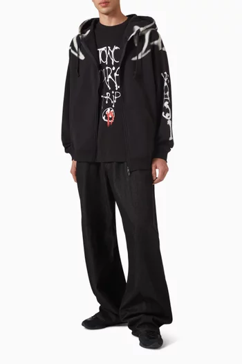 Chito Graphic Hoodie in Cotton-terry