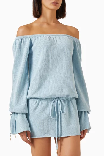 Margot Mini Dress in Cotton-blend