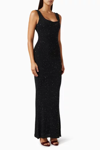 Ana Sequin Maxi Dress
