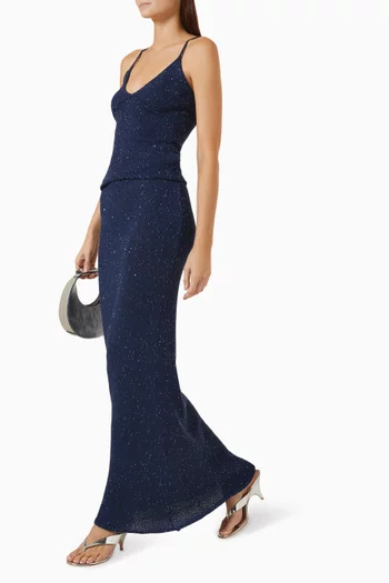 Carolina Maxi Skirt in Cotton-blend