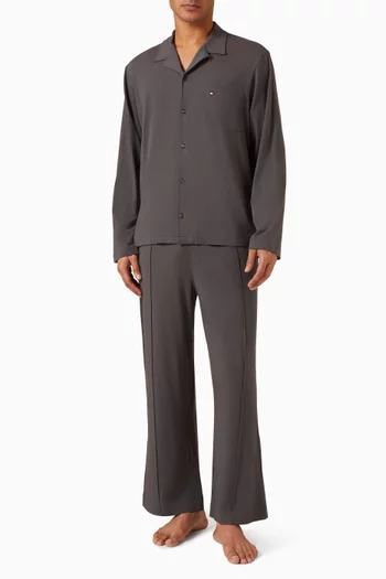 Pyjama Shirt in Cotton & Modal