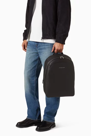 TH Business Textured Dome Backpack