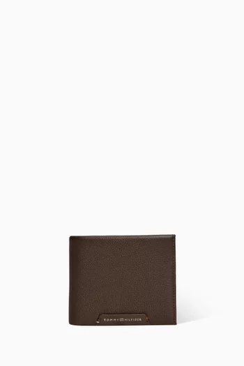 Corporate Credit Card Bifold Wallet in Leather