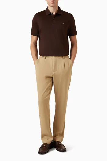 Denton Straight-fit Chinos in Tech-twill