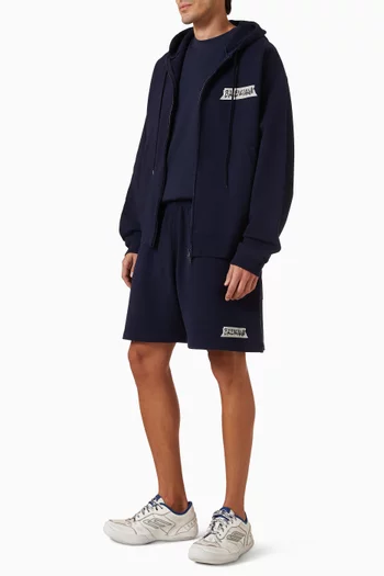 Masking Tape Shorts in Fleece