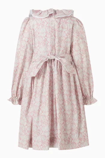 Josephine Smocked Dress in Cotton