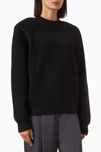 Lina Padded Knit Sweater