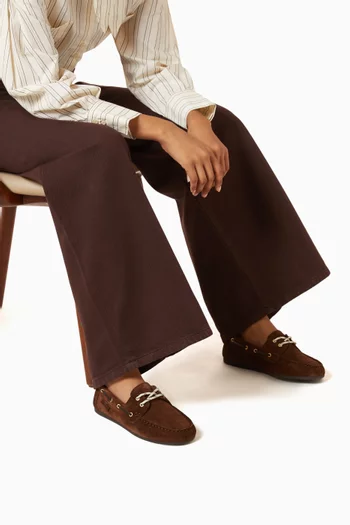 Deck Loafers in Suede
