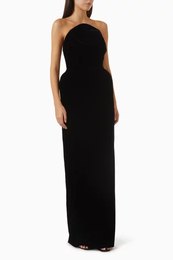 Re/Edit Le Ritz Hourglass Gown in Velvet