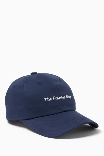 Frankie Baseball Cap in Cotton Twill