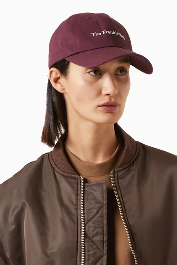 Frankie Baseball Cap in Cotton Twill