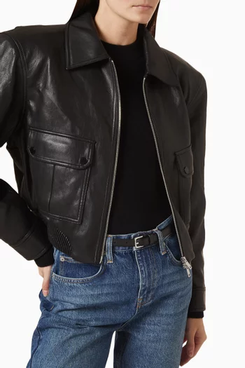 Jessie Belt in Leather