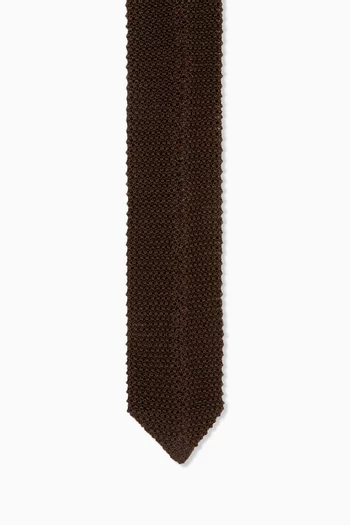 Zira Knit Tie in Silk