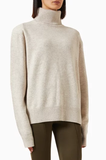 Gala Padded Turtleneck Sweater