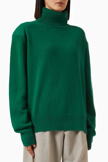 Gala Padded Turtleneck Sweater
