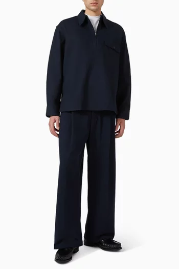Oscil Zip-up Shirt