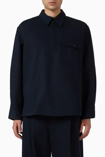 Oscil Zip-up Shirt