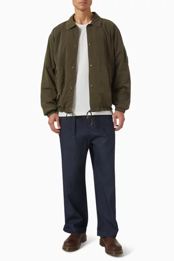 Coach Lens Jacket in Heavy Chrome-R
